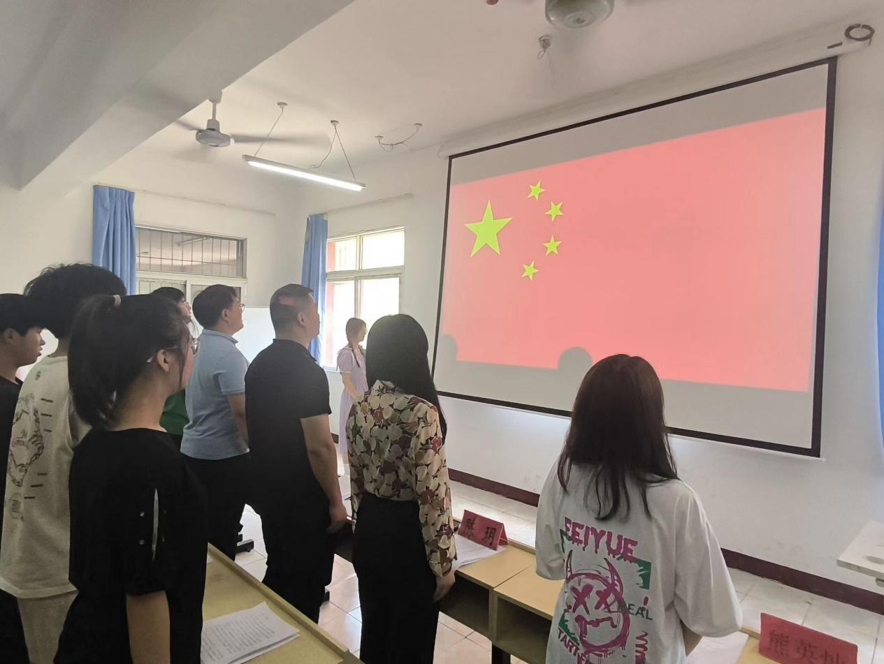 青春心向党，奋斗新征程 ——世界杯官网第五期团课结业典礼暨入团仪式
